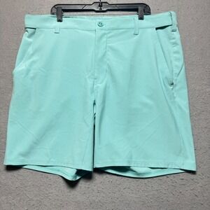Huk Men's Aqua Performance Golf Shorts XXL 42x8 Lightweight Stretch Quick Dry